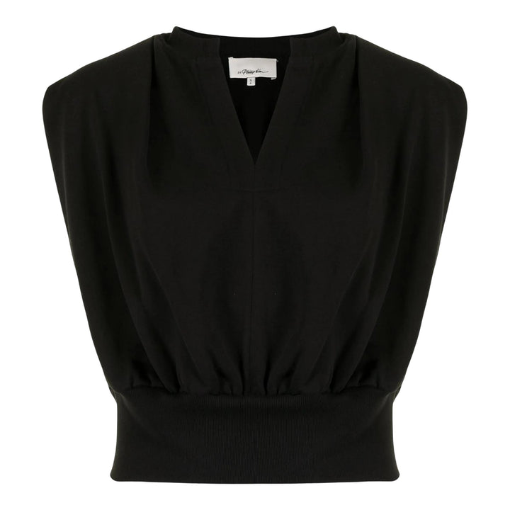 Club21 - 3.1 Phillip Lim - Sleeveless French Terry Top - SWEATERS - Black