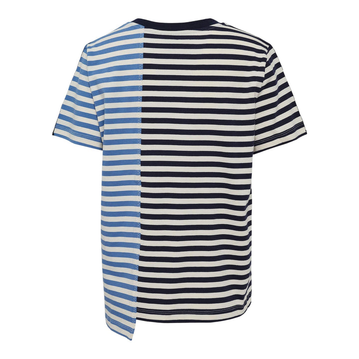 Club21 - 3.1 Phillip Lim - Stripe Patchwork T-Shirt - KNIT TOPS - Stripes
