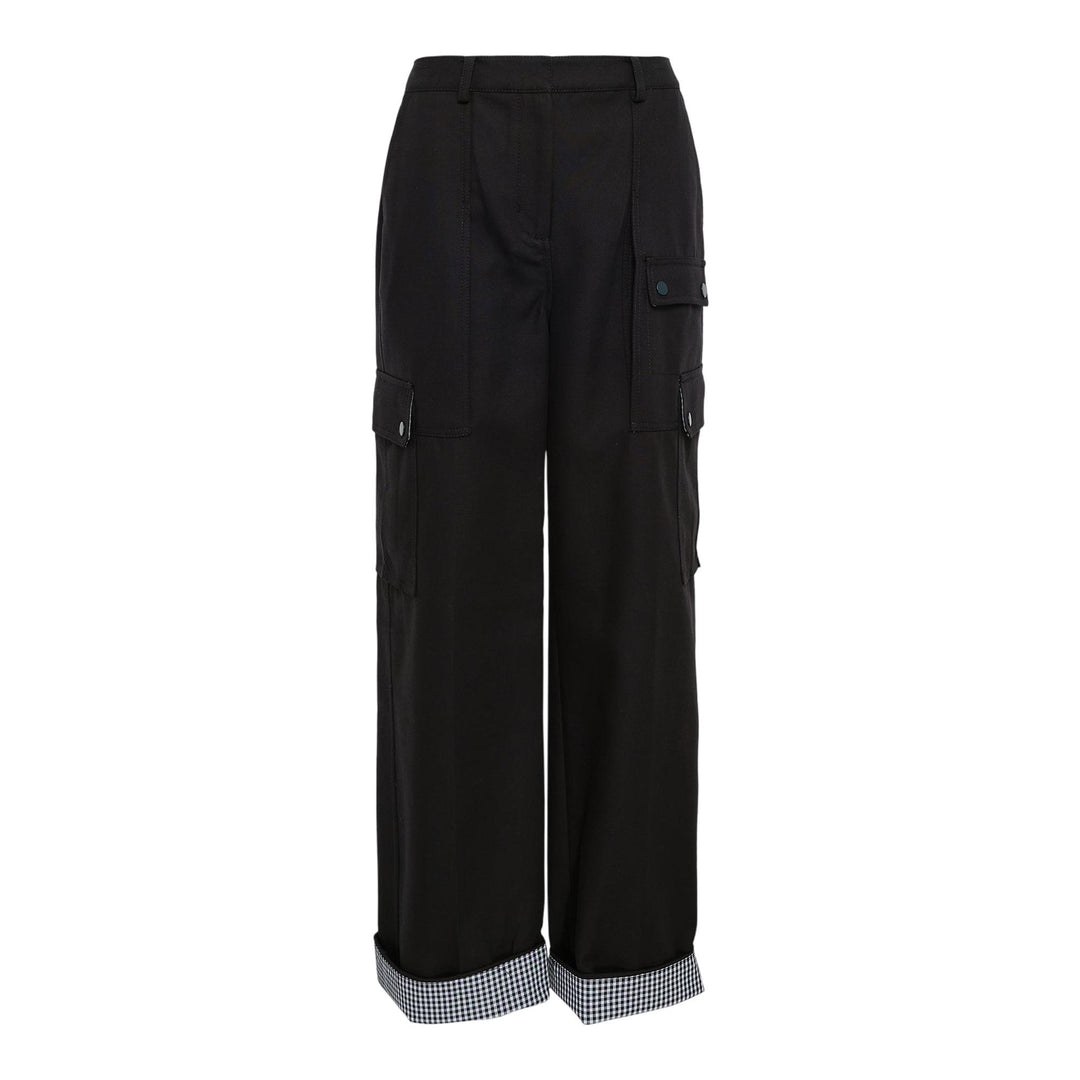Club21 - 3.1 Phillip Lim - Utility Cargo Pant With Combo Cuffs - PANTS - Black