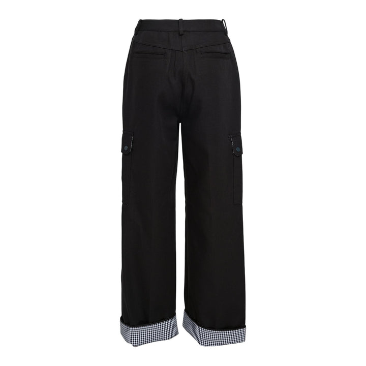 Club21 - 3.1 Phillip Lim - Utility Cargo Pant With Combo Cuffs - PANTS - Black