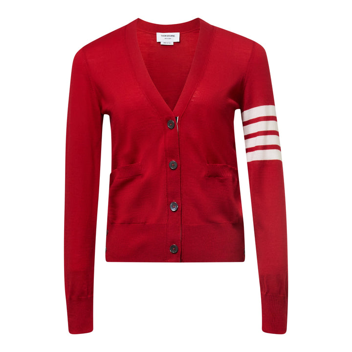 Relaxed Fit V-Neck Cardigan