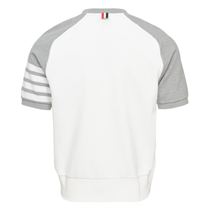 Short Sleeve Saddle Sweatshirt