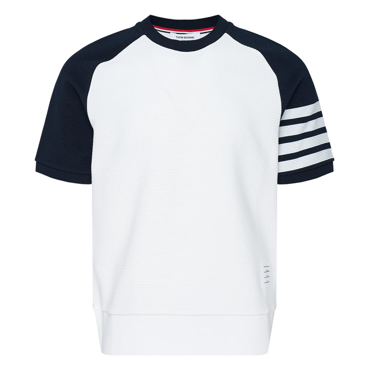 Short Sleeve Saddle Sweatshirt