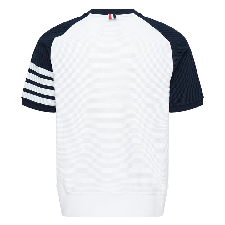 Short Sleeve Saddle Sweatshirt