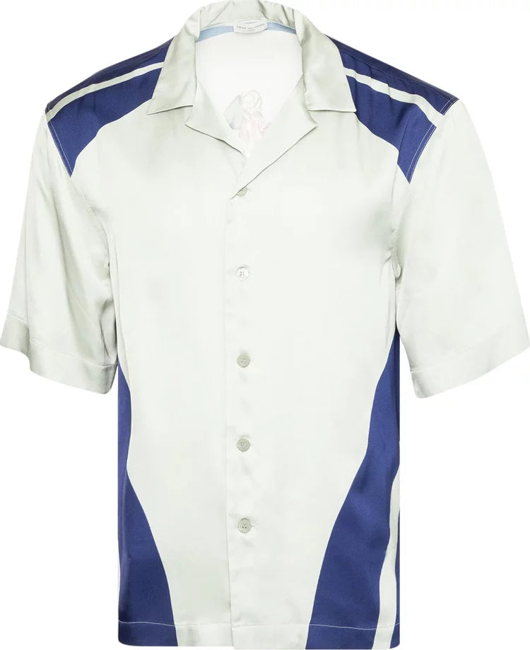 Engineered Print On Midweight Cotton Shirt