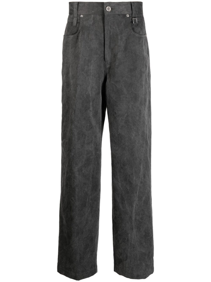 Washed Effect Jeans