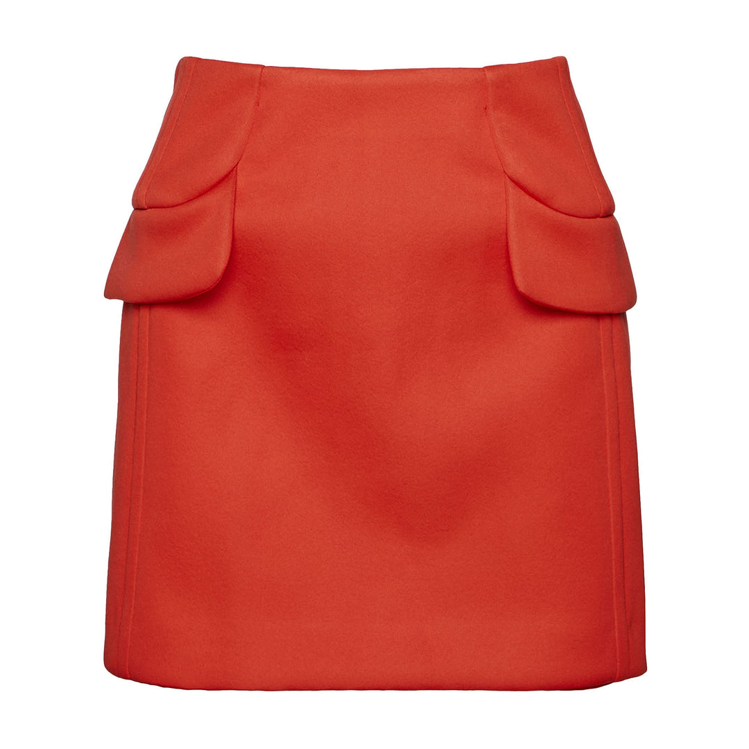 Skorts With Faux Pocket Flaps