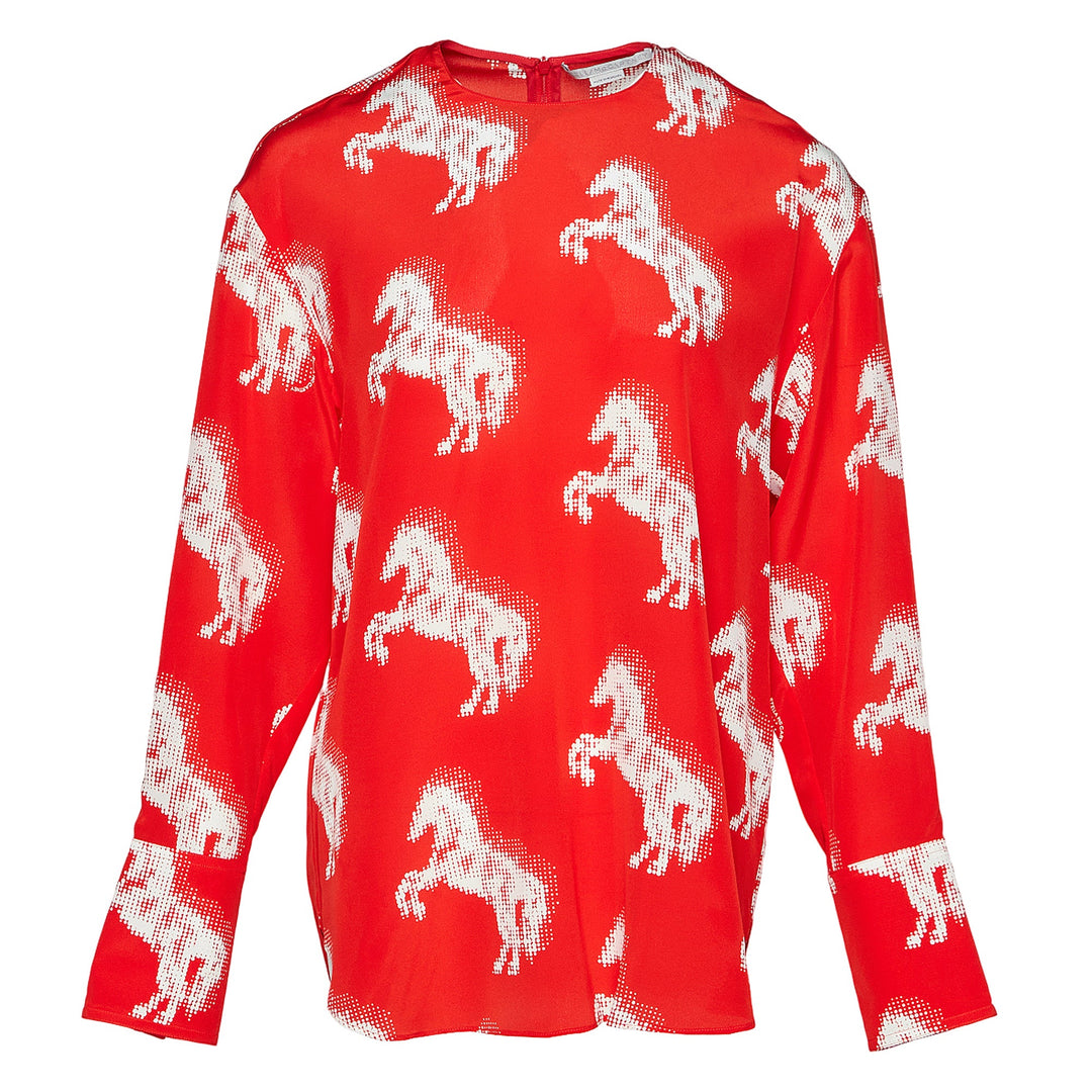 Pixel Horses Shirt Top