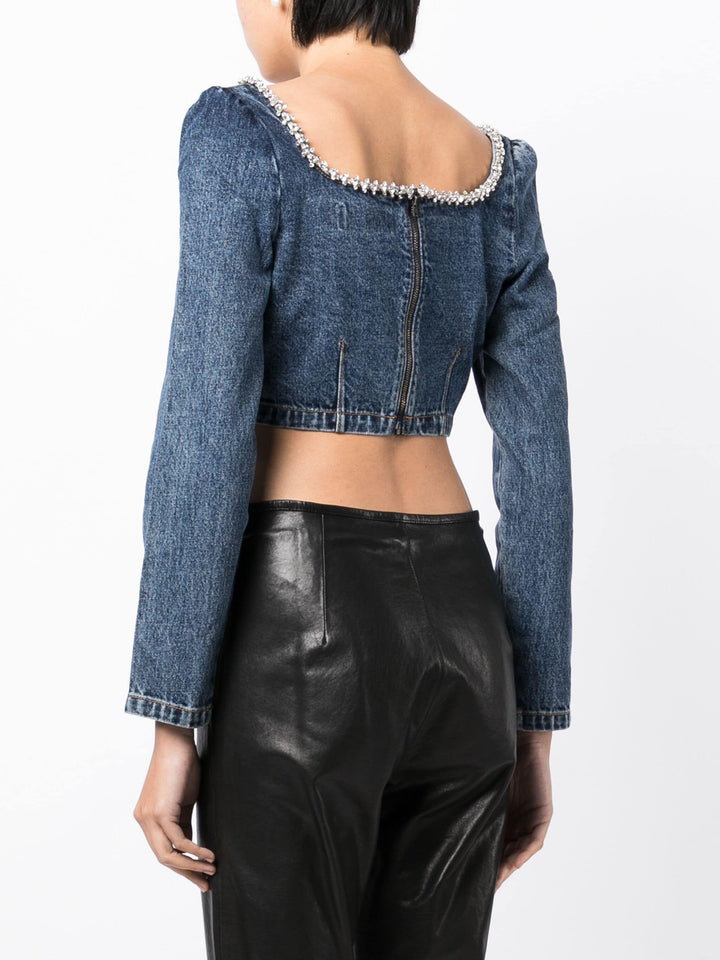 Denim Crop Top