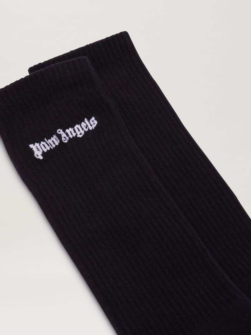 Embroidered Logo Socks