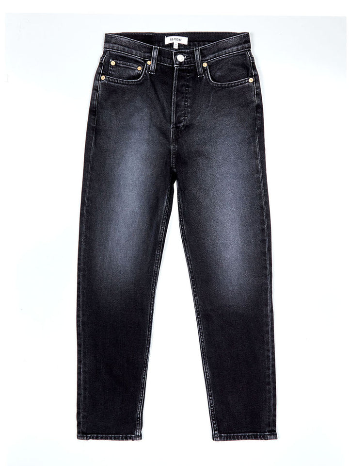 90S High Rise Ankle Crop Jeans