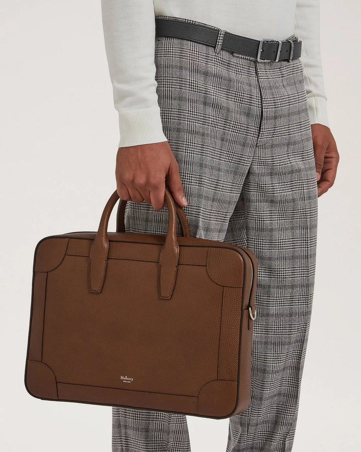 Belgrave Single Document Holder Oak Small Classic Grain