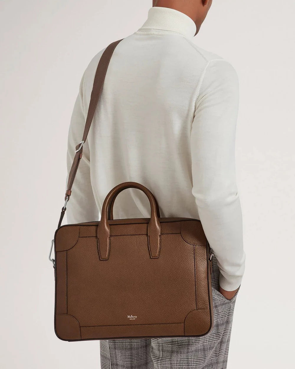 Belgrave Single Document Holder Oak Small Classic Grain