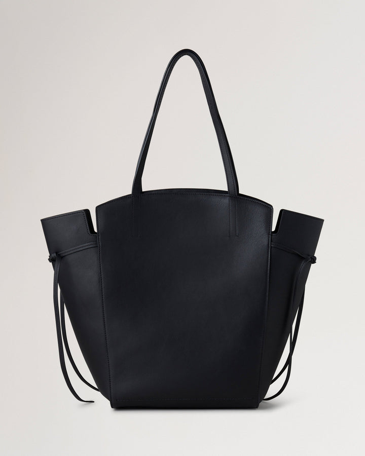 Clovelly Tote Black Refined Flat Calf