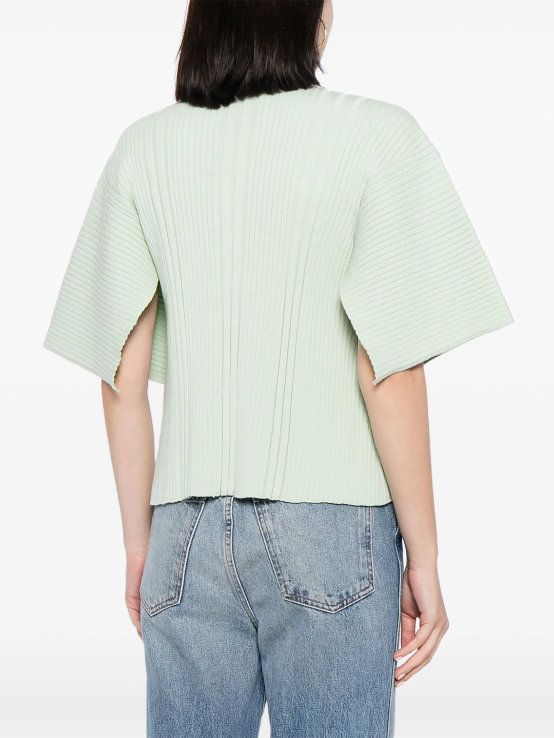 Mouline Rib Knit Top
