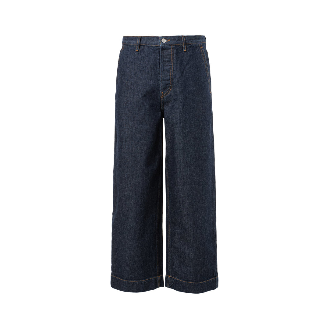 Raw Denim Indigo Pants