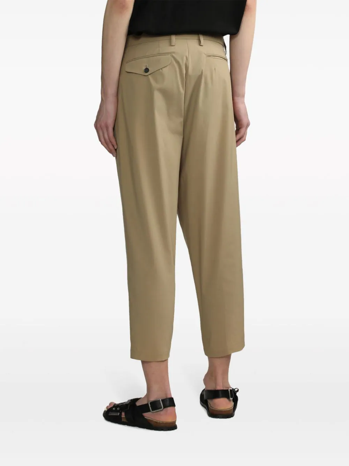 Tapered Front Tuck Pants
