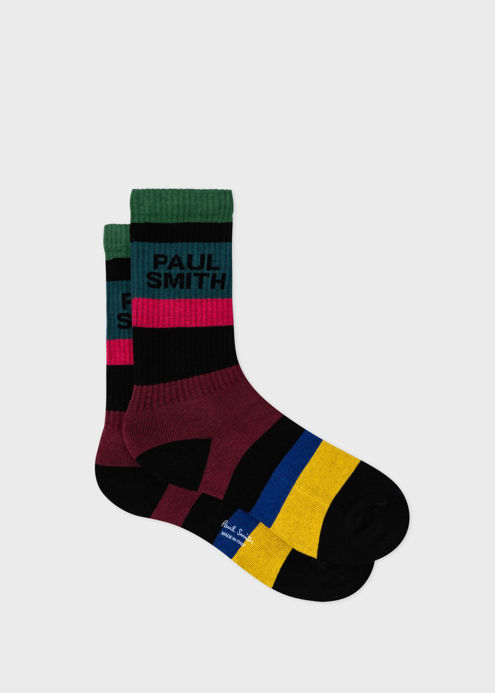 Men Sock Ealing Stripe