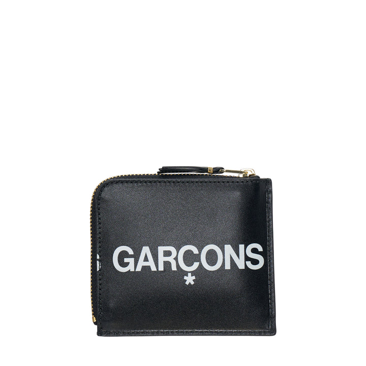 COMME des GARCONS Huge Logo L Zip Wallet – Available at Club 21, Official Retailer in Singapore, Malaysia & Thailand with Global Shipping Online