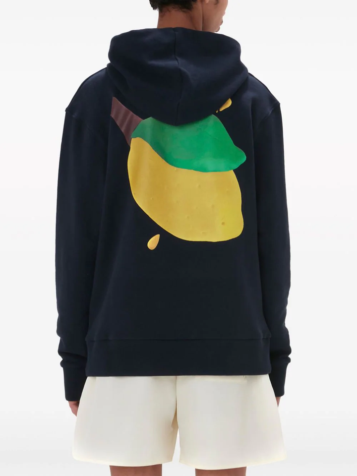 Lemon Print Hoodie