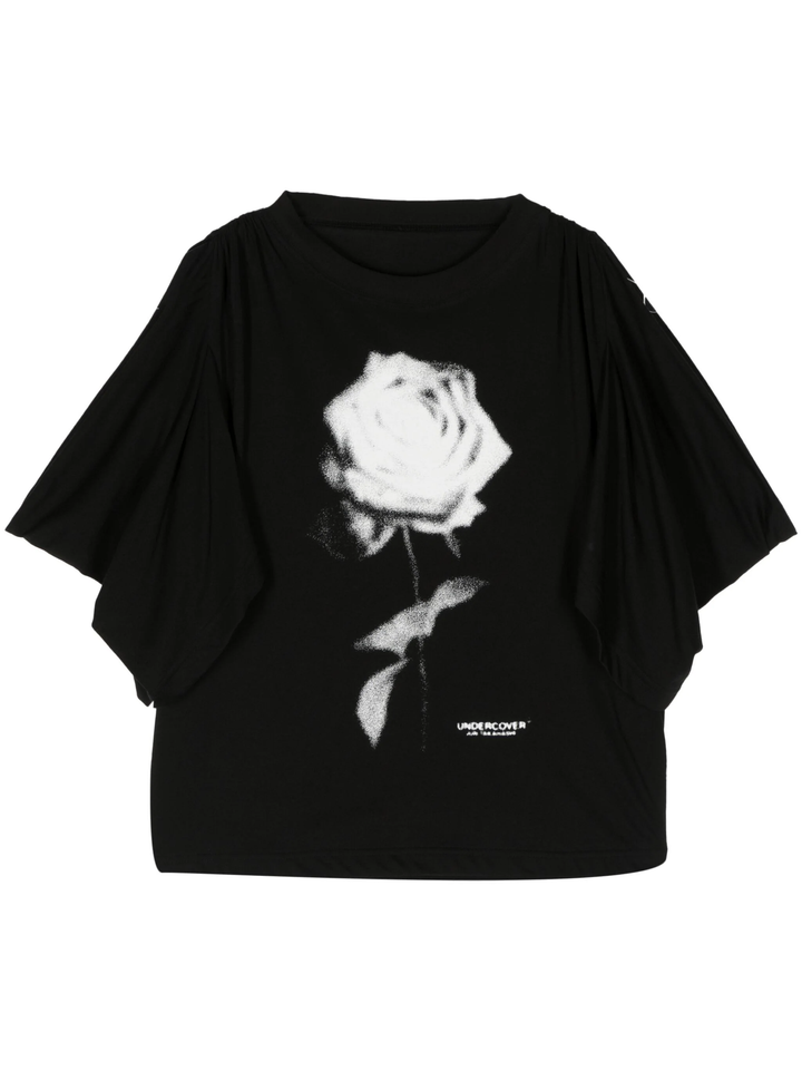 Rose Cropped Tee