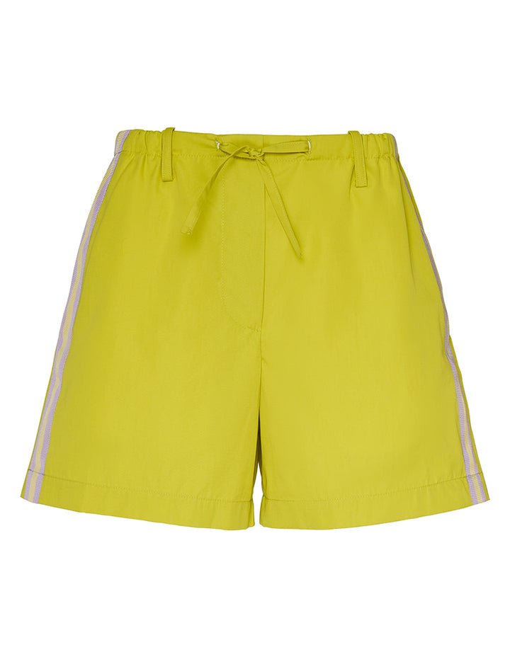 Compact Cotton Popeline Shorts