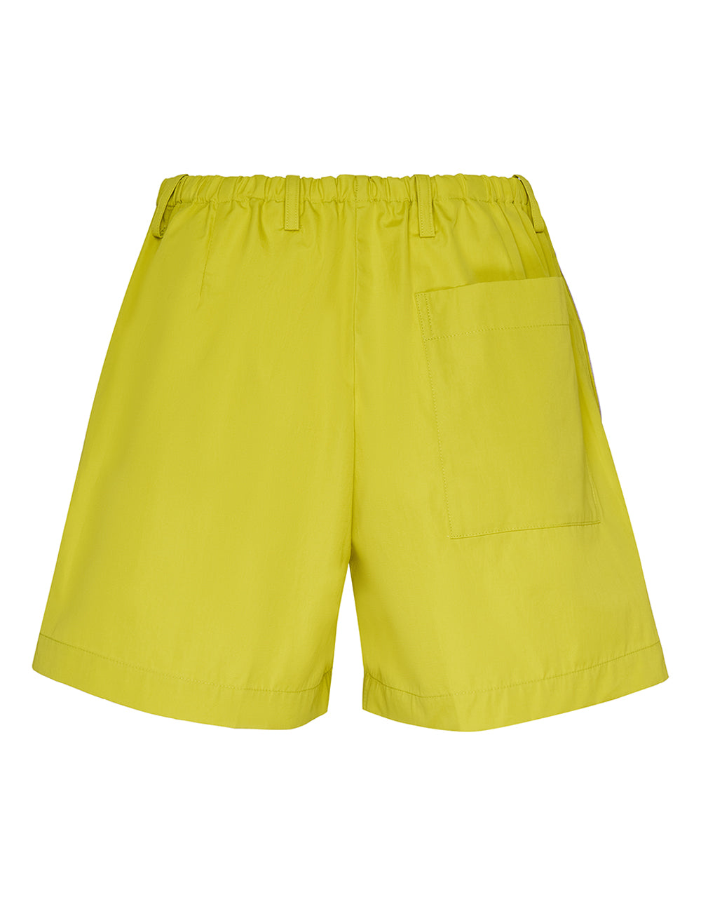 Compact Cotton Popeline Shorts