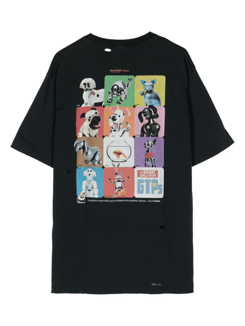 doublet x PZ Today Pet Robot Tee