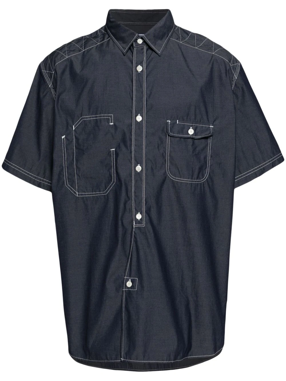 Cotton Twill Chambray Shirt