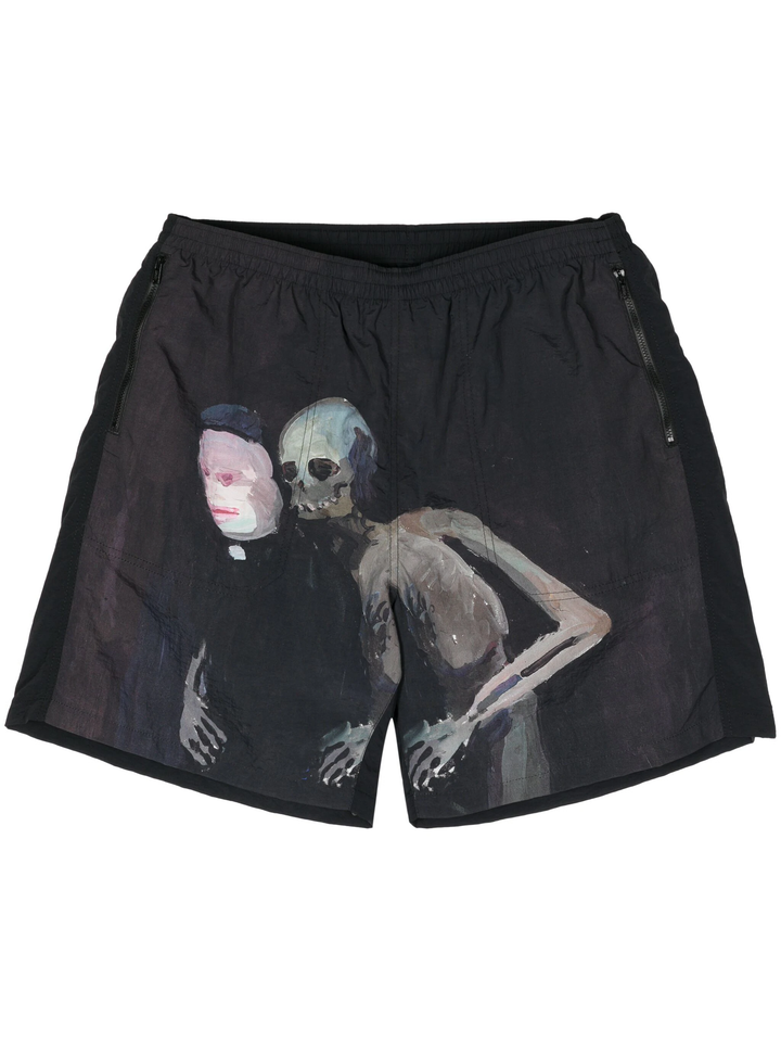 Black Church Shorts