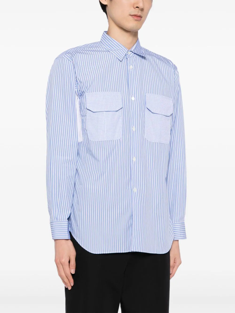 Stripe x Check Shirt