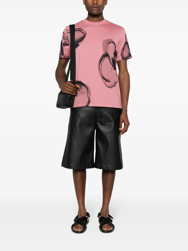 Mens Orchid Print T-Shirt