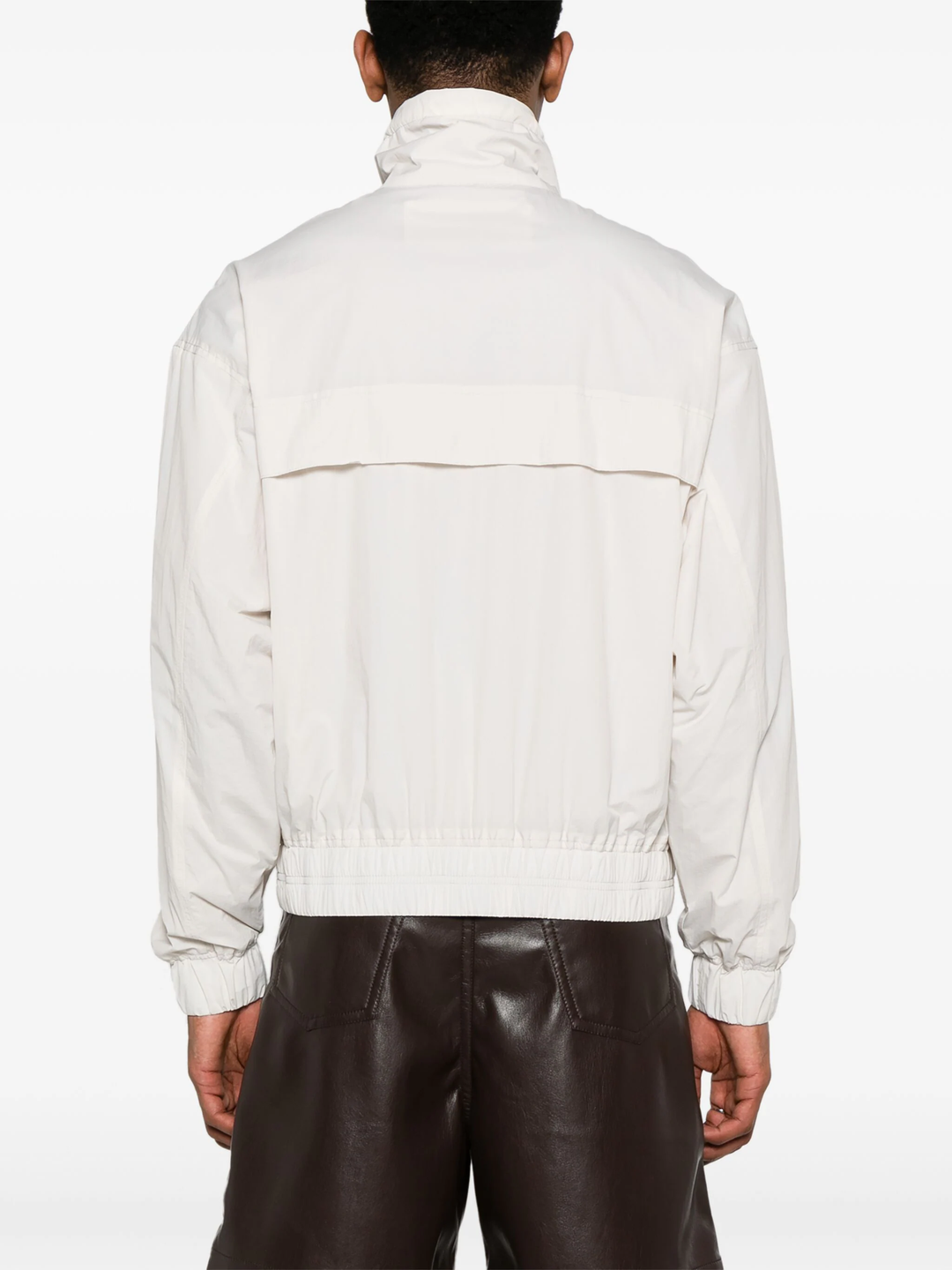 Zipped Windbreaker