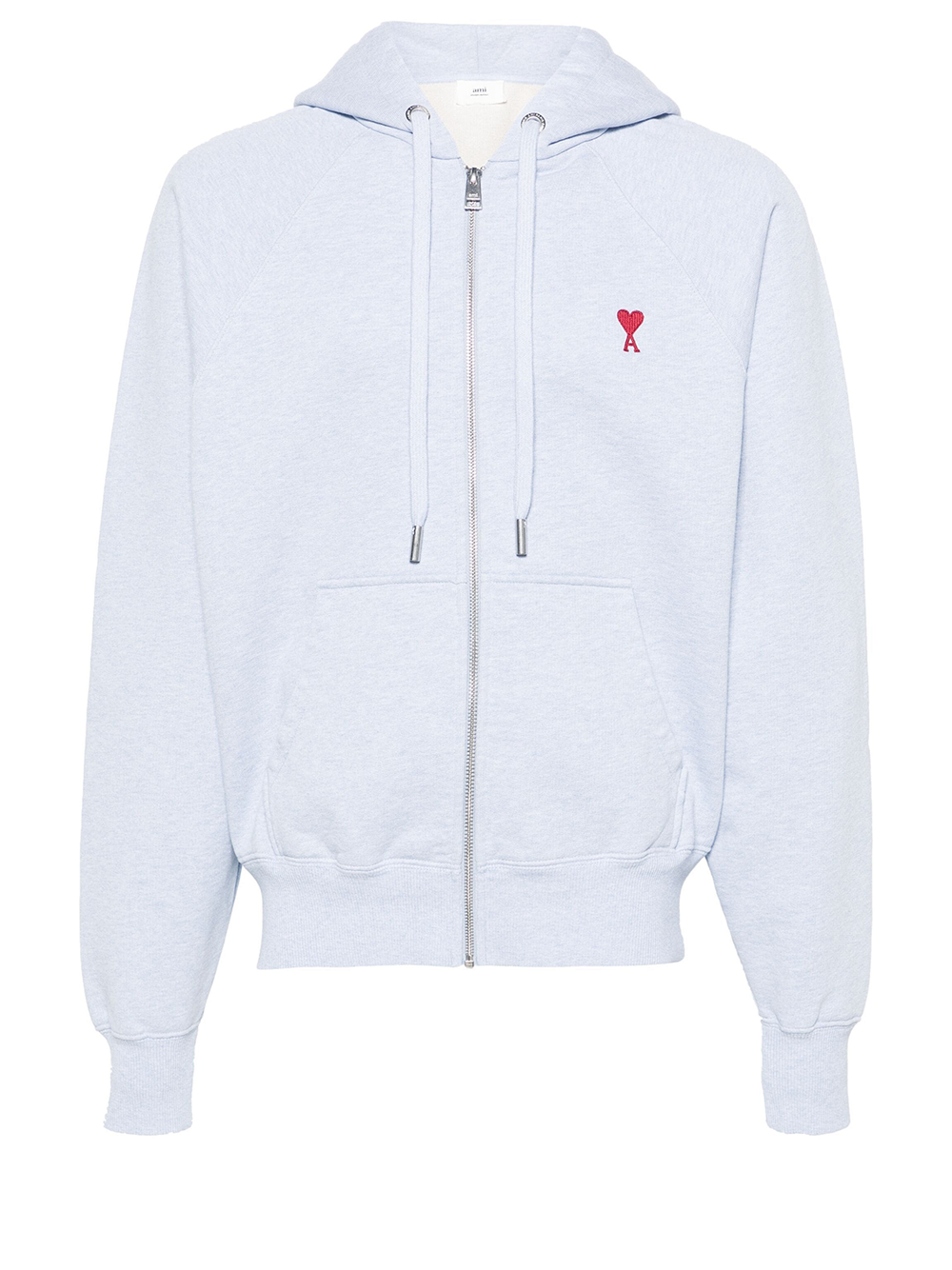 Red Adc Zipped Hoodie