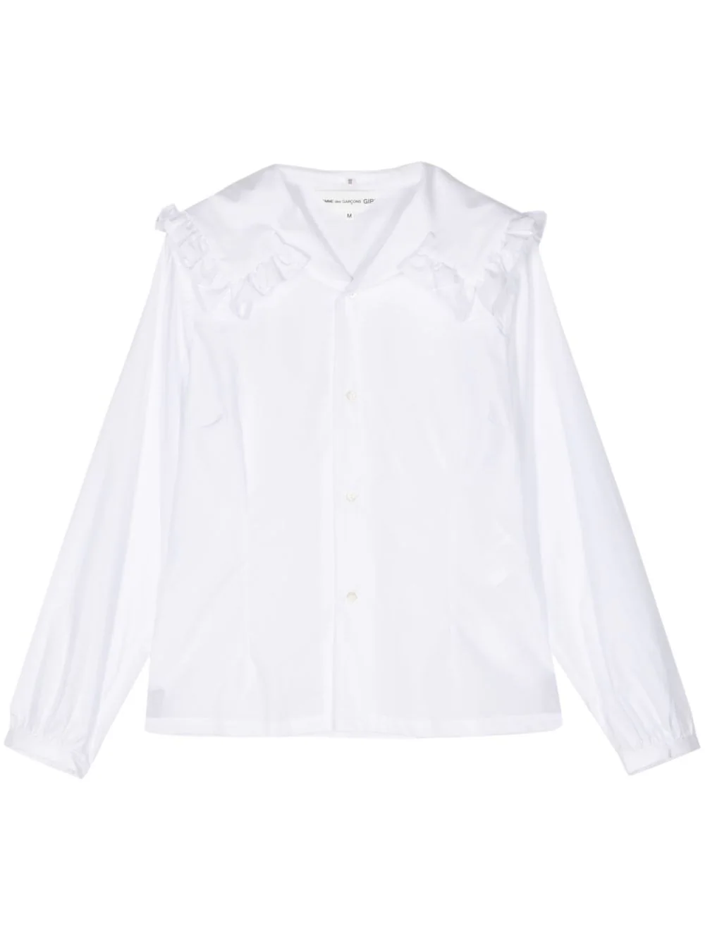 Ruffle-Detailing Shirt