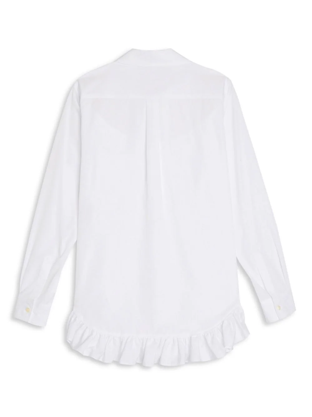 Ruffle Midi Shirt