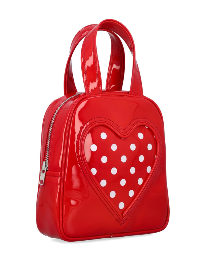 Dot Heart Mini Top Handle