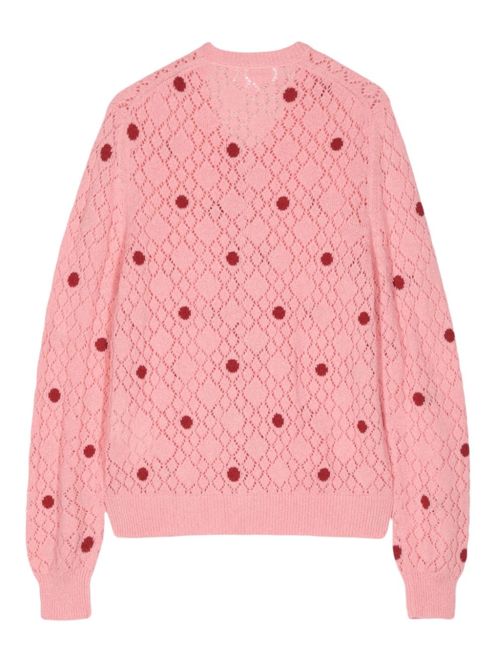 Dot Pattern Cardigan