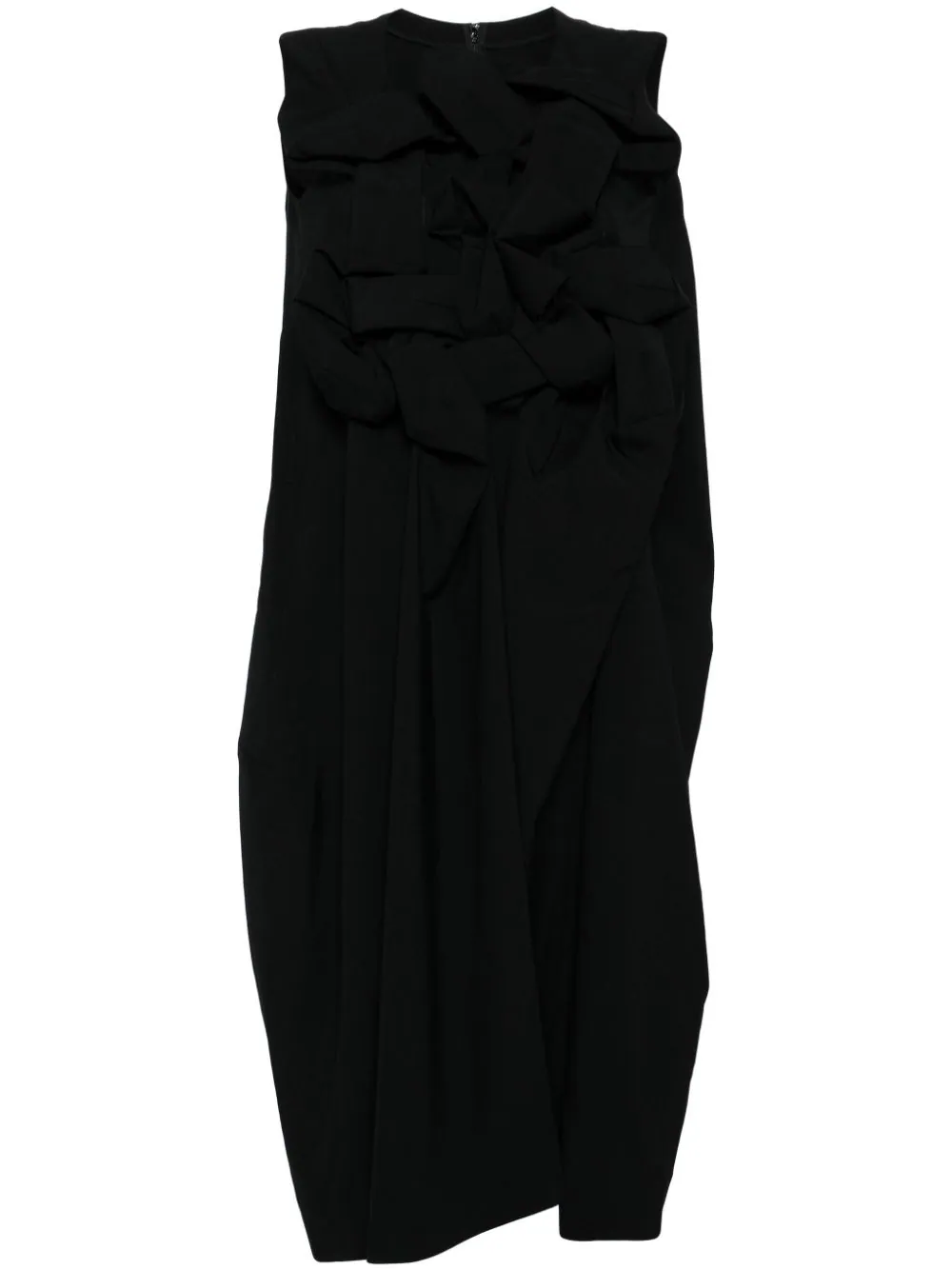 Sleeveless Applique Dress
