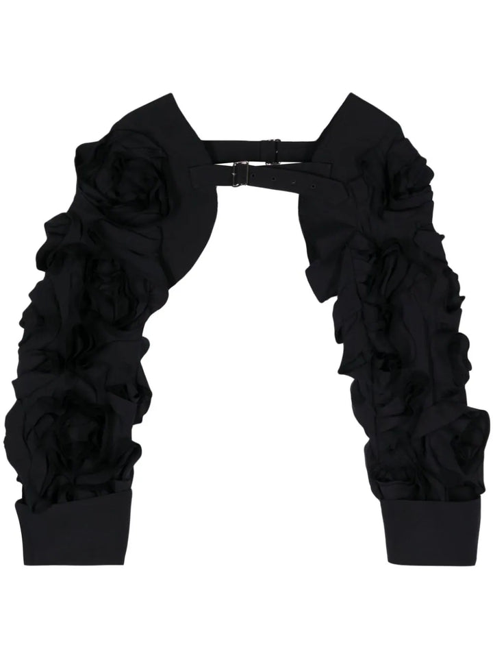 Ruffle-Detailing Vest