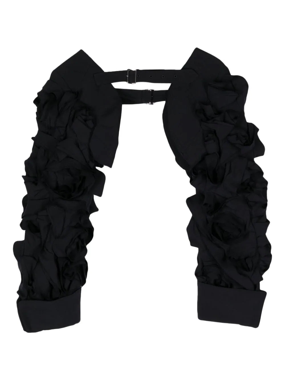 Ruffle-Detailing Vest