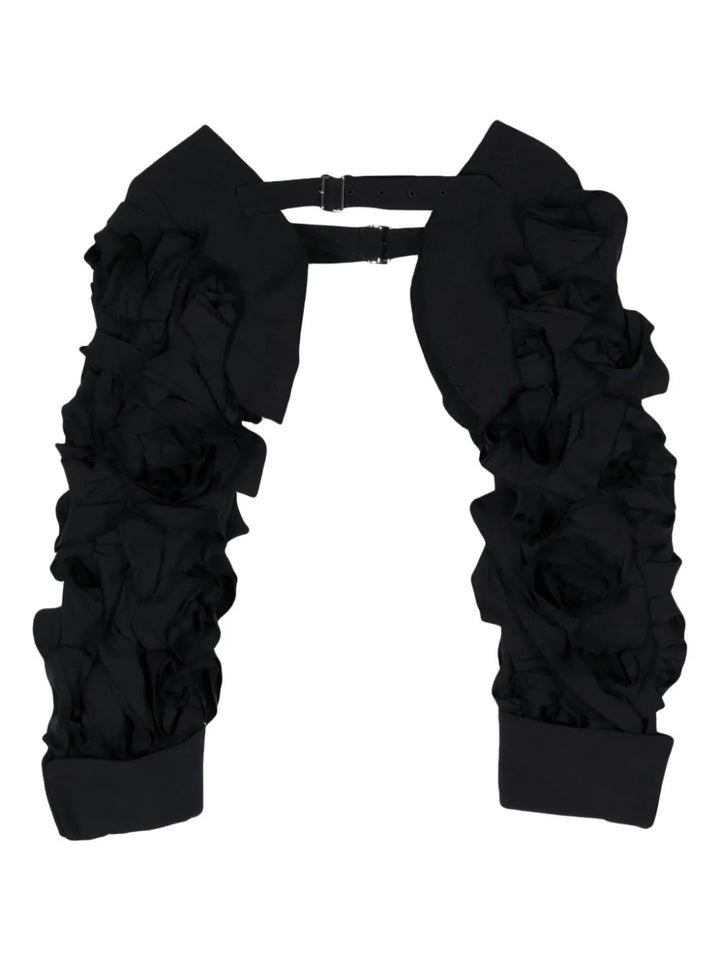 Ruffle-Detailing Vest