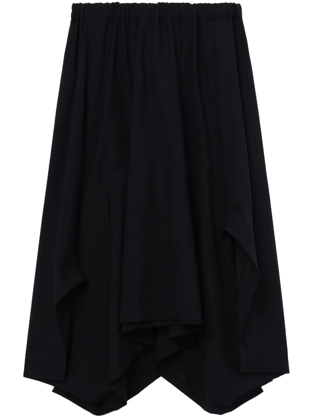 Draped Wool Skirt