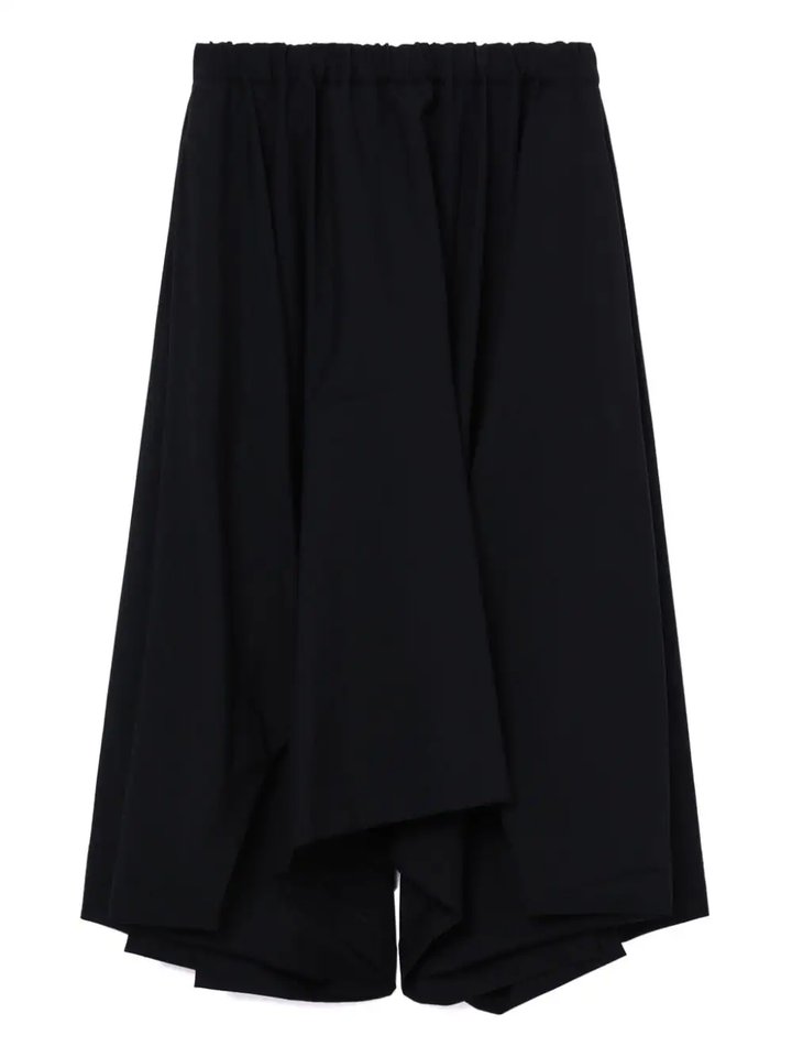 Draped Wool Skirt