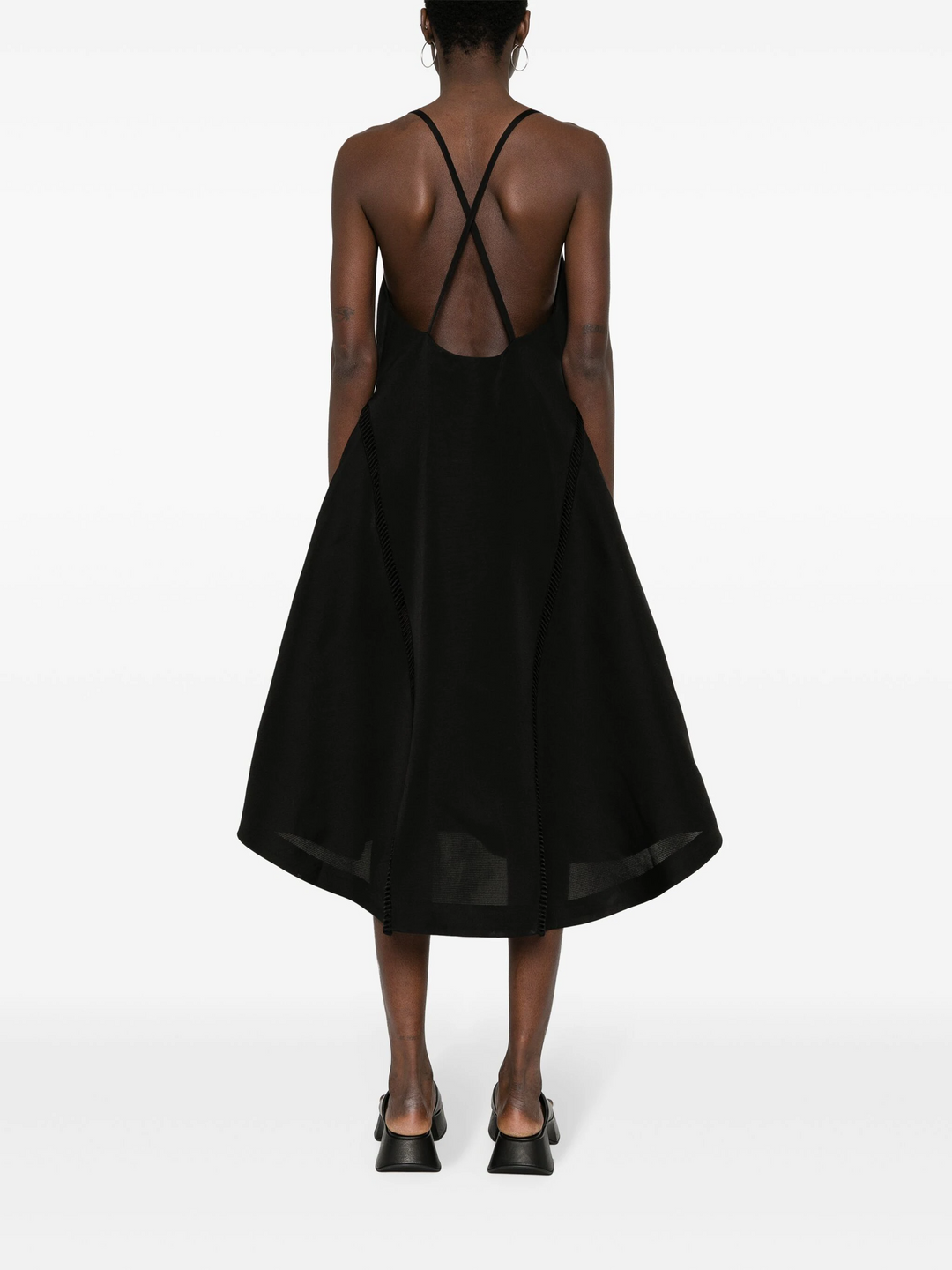 Double Faced Silk Cotton Dress