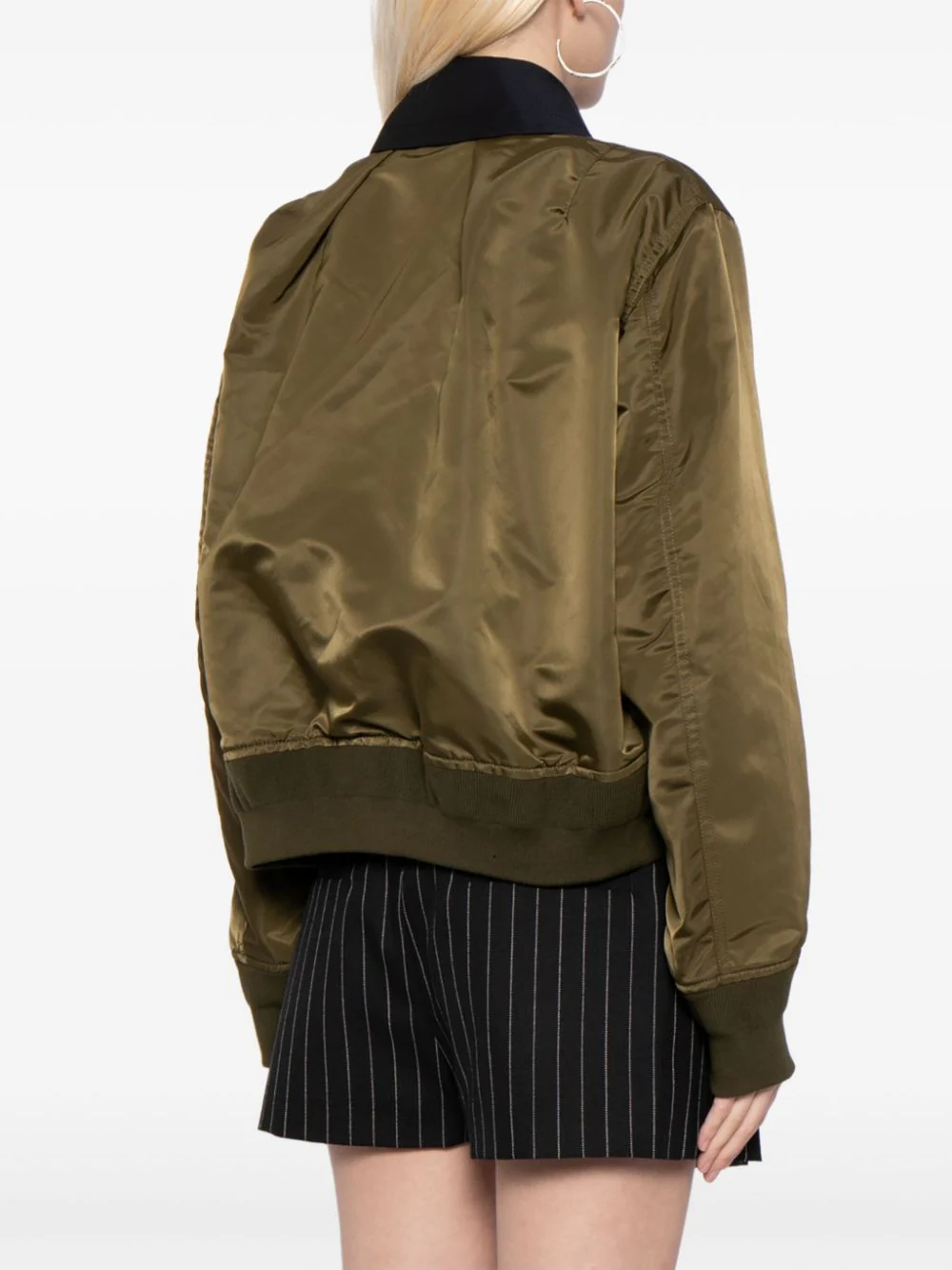 Cotton Gabardine Mix Blouson