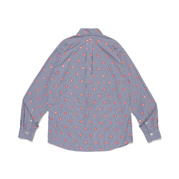 Heart Gingham Check Shirt