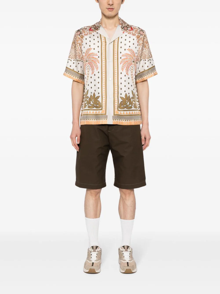 Palm Tree Bowling Shirt