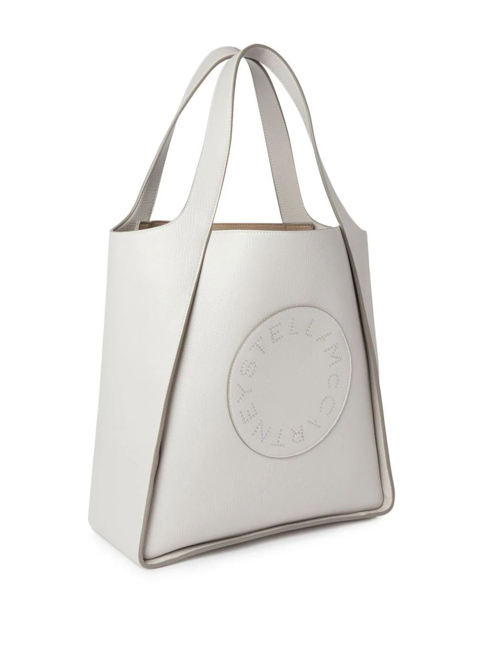 Logo Tote Embossed Grainy Mat