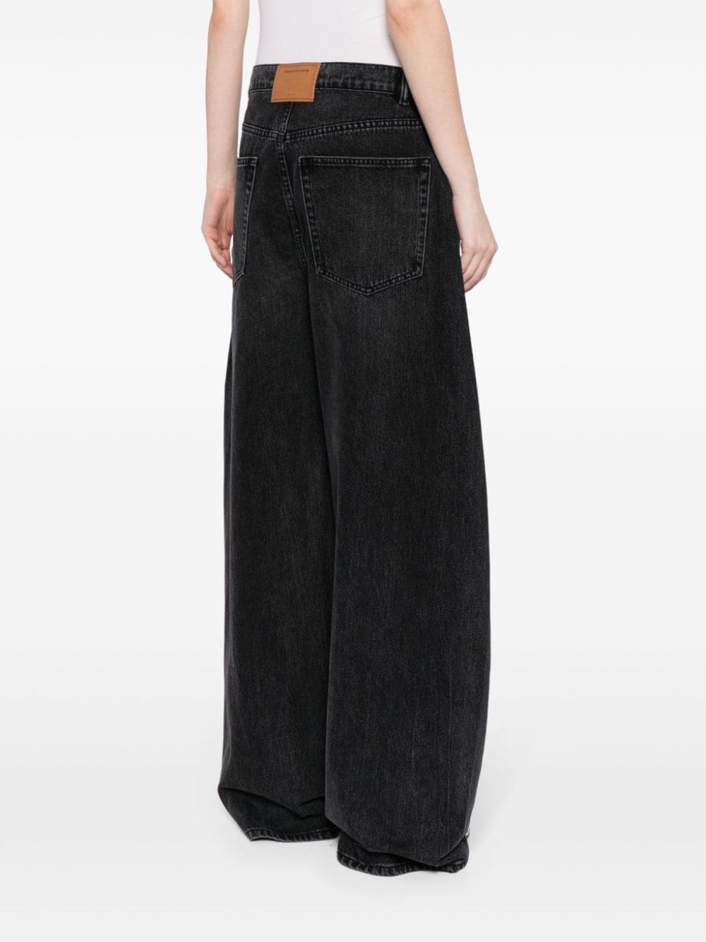 Oversized Low Rise Jean In Denim